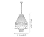 Bohemian Fringe Pendant Lamp