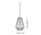 Bohemian Fringe Pendant Lamp