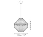 Bohemian Fringe Pendant Lamp