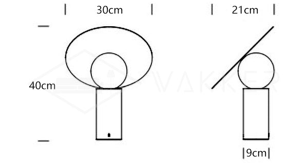 Bola Disc Table Lamp
