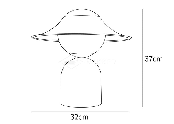 Bonbon Disc Table Lamp