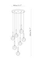 Bosso Alabaster Pendant Lamp