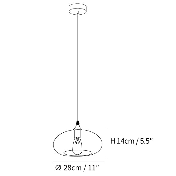 Bottle Pendant Light
