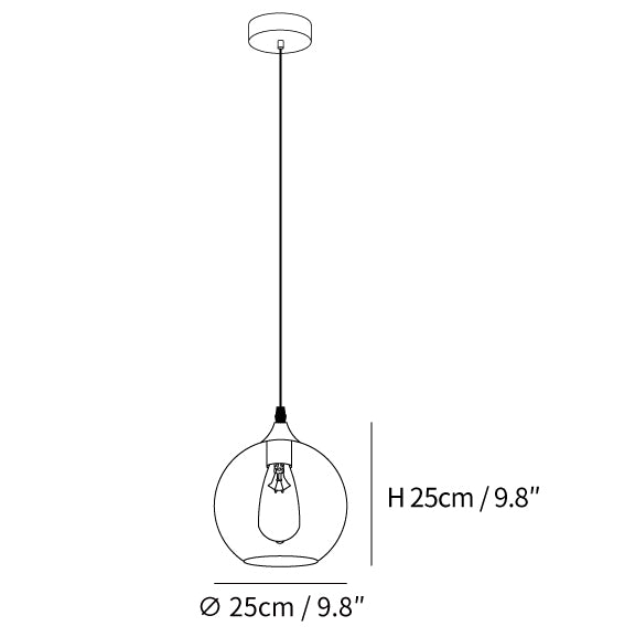 Bottle Pendant Light