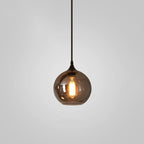 Bottle Glass Pendant Light