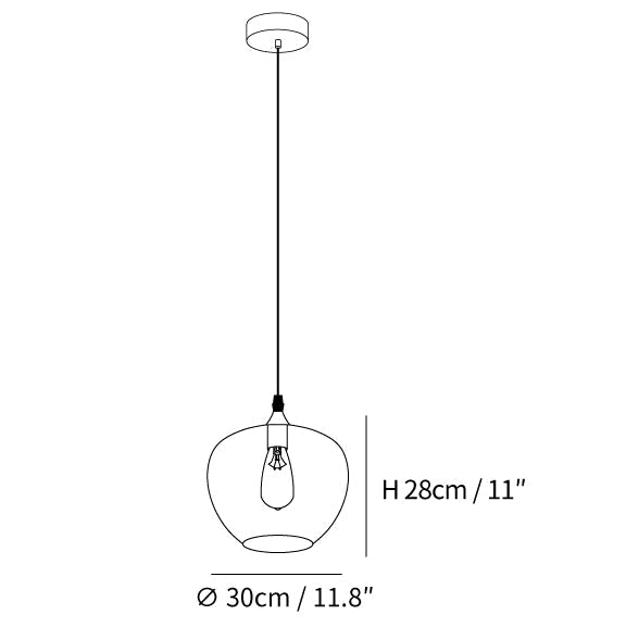 Bottle Swag Pendant Light