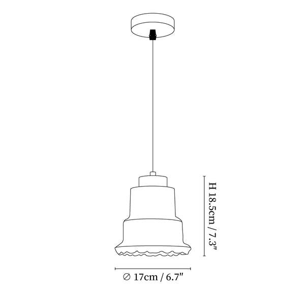 Boulder Pendant Light