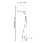Bow Curve Floor Lamp