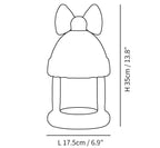 Bow Tie Hat Table Lamp