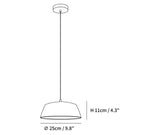 Bowlful Ceramic Pendant Lamp