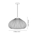 Braided Rattan Pendant Lamp