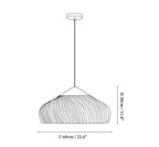 Braided Rattan Pendant Lamp