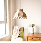 Bramble Check Pendant Light