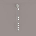 Brass Glass Tube Wall Lamp