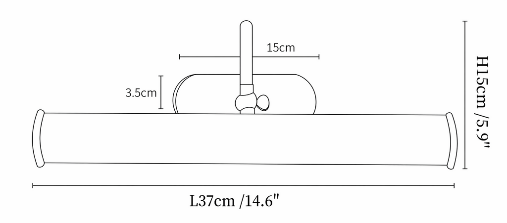 Bravonn Studio Vanity Wall Light