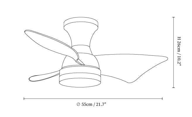 Breeze Lux Ceiling Fan Light