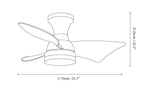 Breeze Lux Ceiling Fan Light
