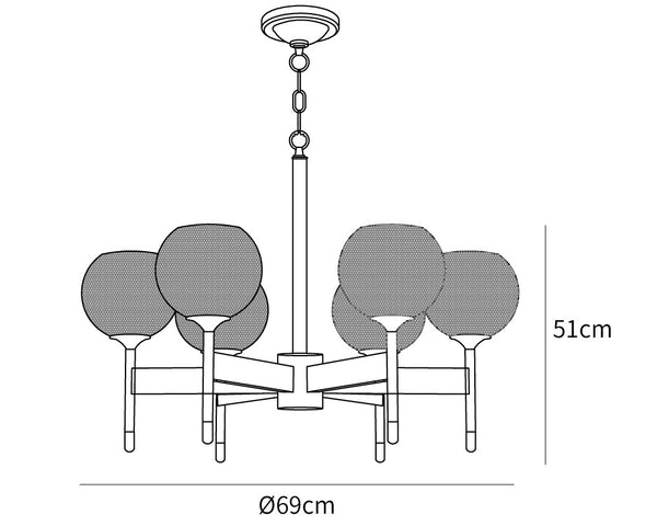Breton Chandelier