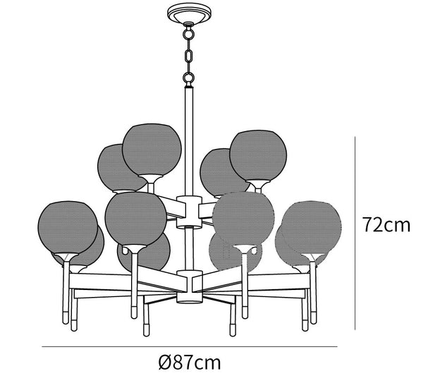 Breton Chandelier