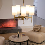 Brilliancess Brass Chandelier