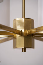 Brilliancess Brass Chandelier