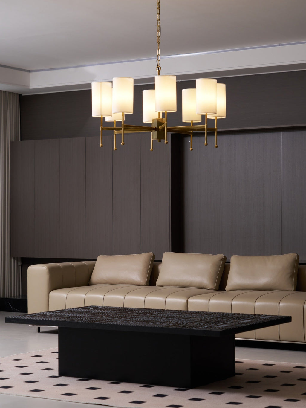 Brilliancess Brass Chandelier