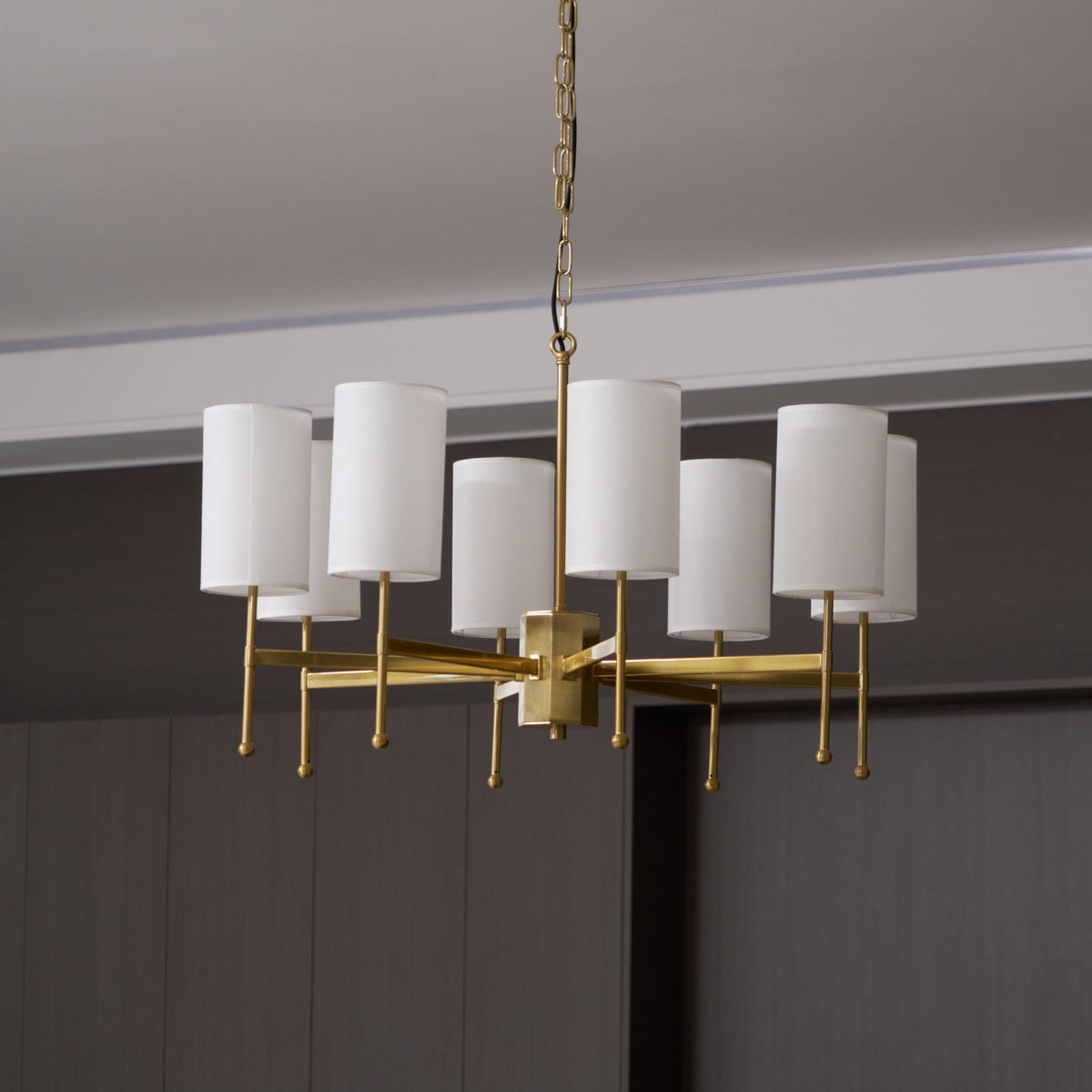 Brilliancess Brass Chandelier