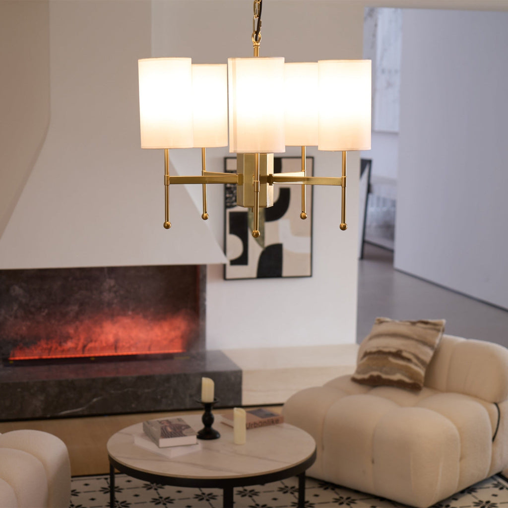 Brilliancess Brass Chandelier
