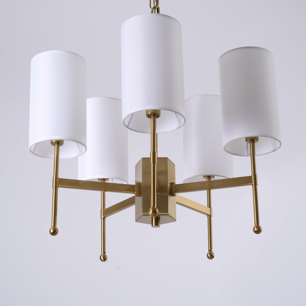 Brilliancess Brass Chandelier