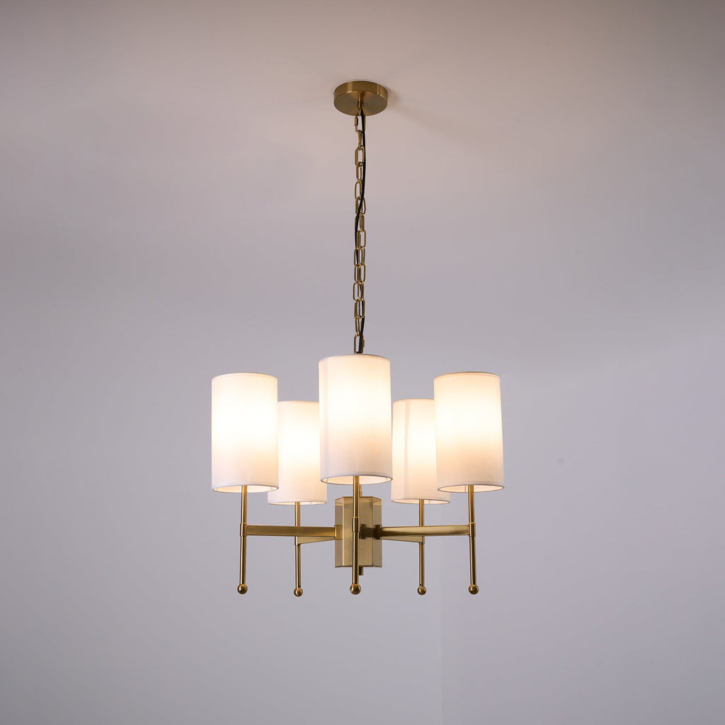 Brilliancess Brass Chandelier