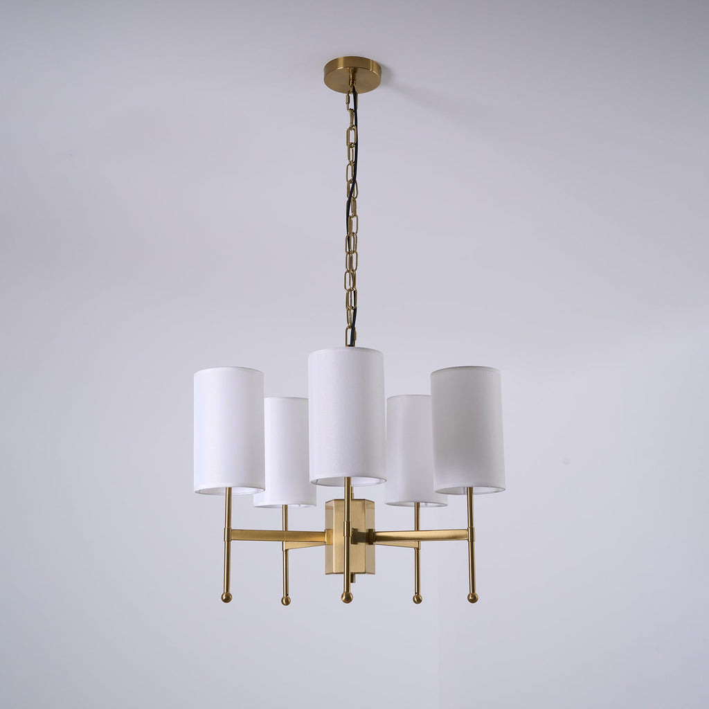 Brilliancess Brass Chandelier