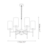 Brilliancess Brass Chandelier