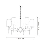 Brilliancess Brass Chandelier