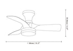 Brisa Ceiling Fan Light