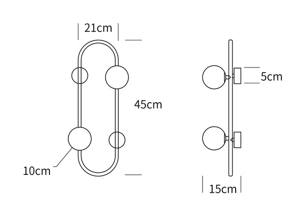 Buch Wall Lamp