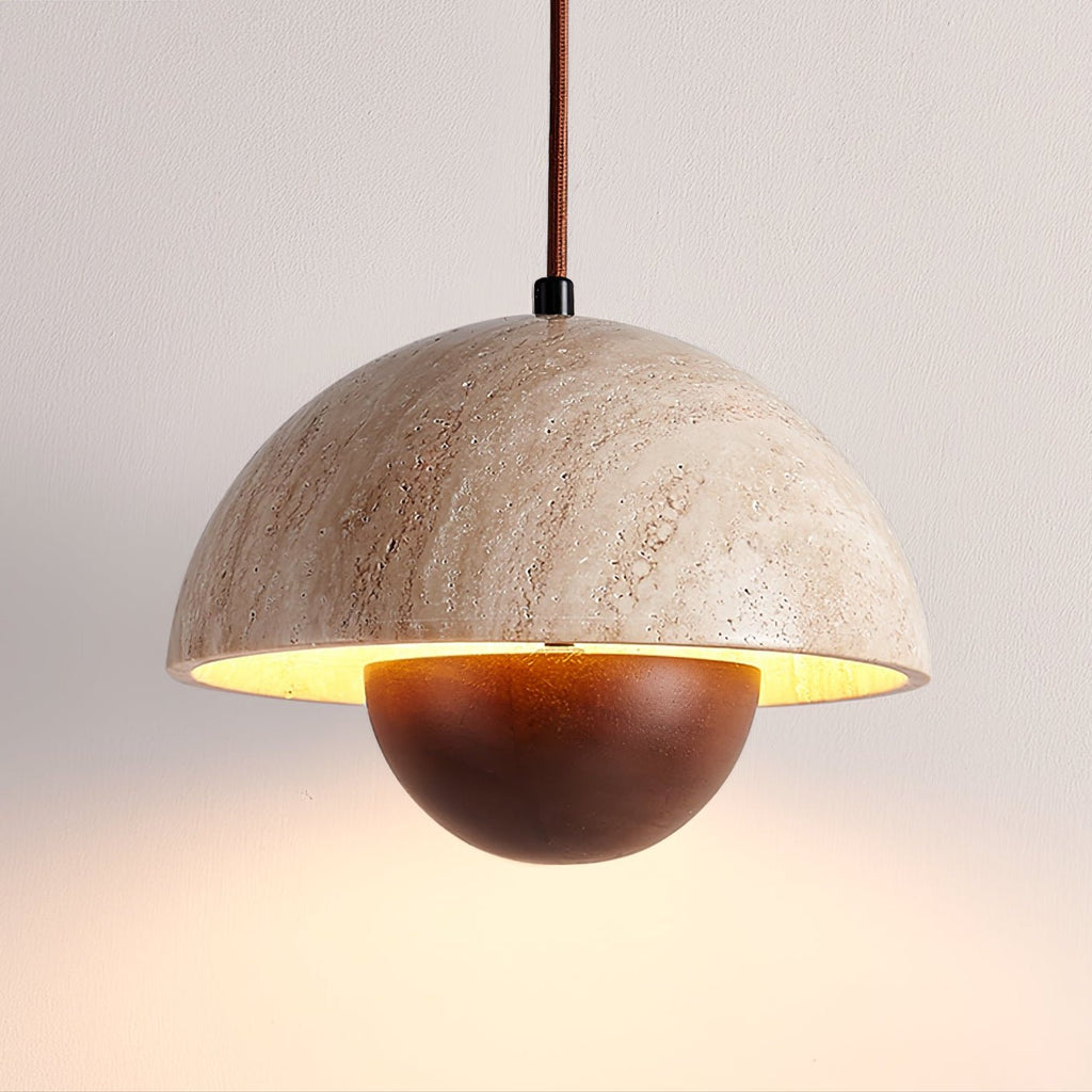 Bud Travertine Pendant Lamp