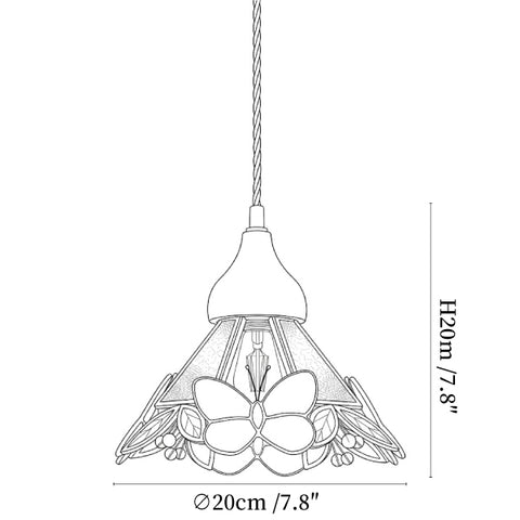 Butterfly Bloom Pendant Light