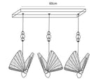 Butterfly Pendant Light