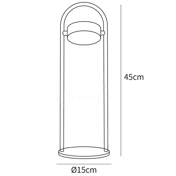 C Ball Table Lamp