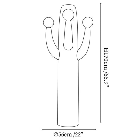 Cactus Luma Totem Floor Lamp
