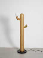Cactus Wood Floor Lamp