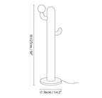 Cactus Wood Floor Lamp