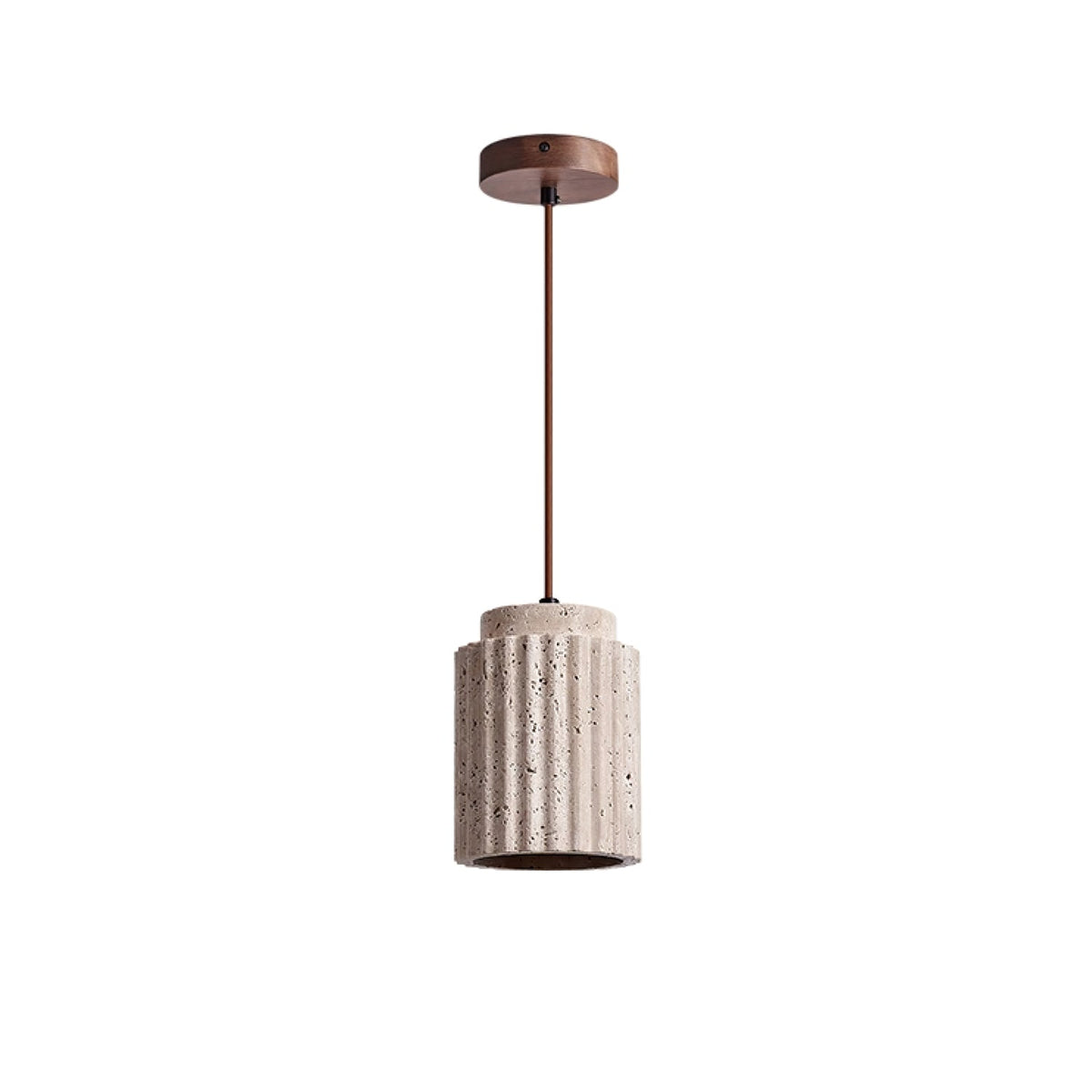 Caelia Travertine Pendant Light
