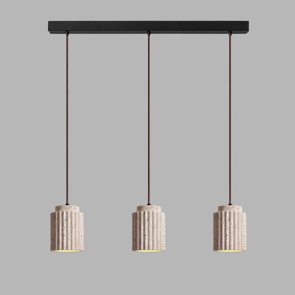 Caelia Travertine Pendant Light