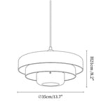 Cakora Bauhaus Metal Pendant Light