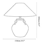 Calanca Ceramic Table Lamp