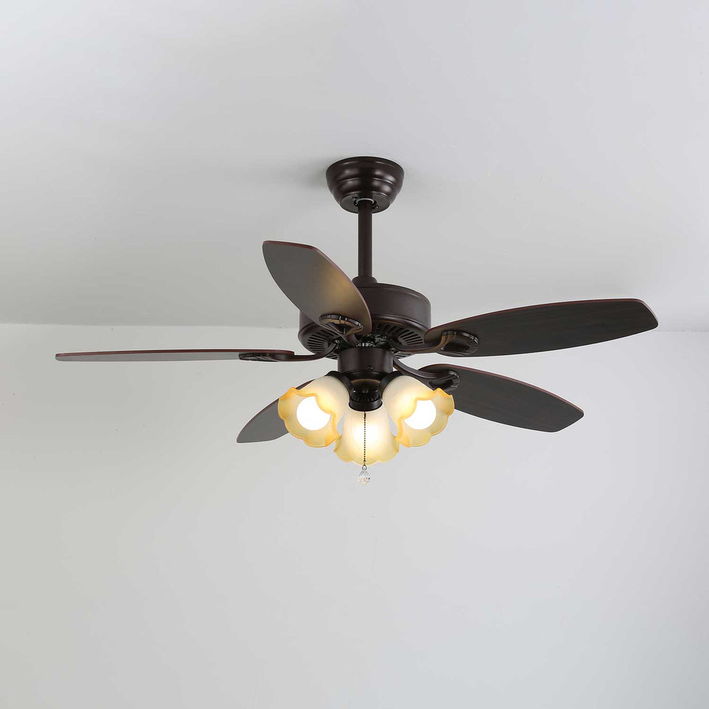 Calantha Bloom Ceiling Fan Light