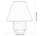 Caldera Travertine Table Lamp