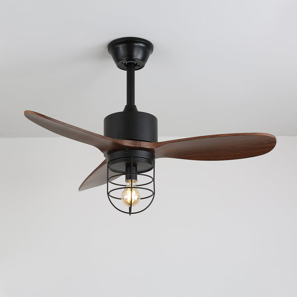 Caldor Industrial Ceiling Fan Light