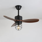 Caldor Industrial Ceiling Fan Light